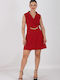 Love Me Apparel Mini Dress Red