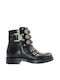 Albano Leather Women's Ankle Boots Black