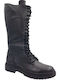 Women's Boots with Laces Black