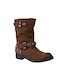 Apostolidis Shoes Women's Ankle Boots Brown