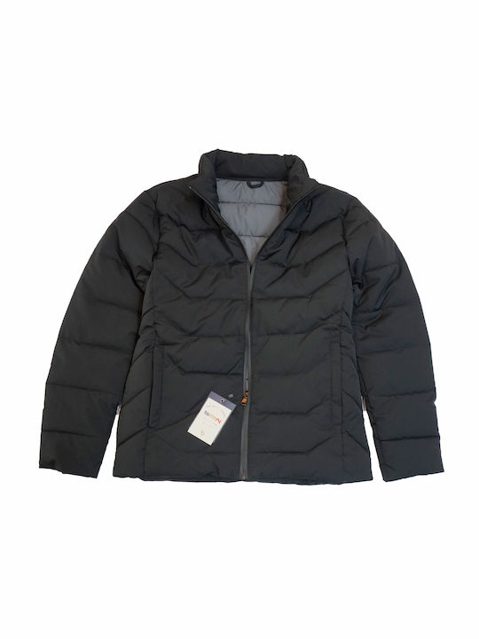 Battery Herren Winter Jacke Lässig Black