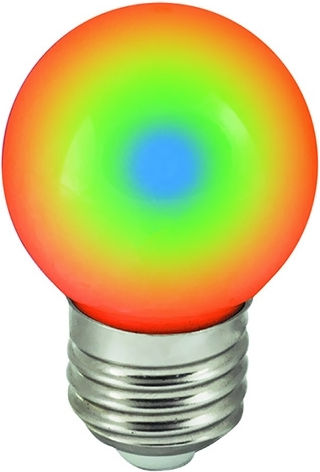 Spectrum Bec LED 1W pentru Soclu E27 RGB