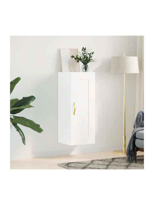 Cabinet Wall White 34.5x34x90cm