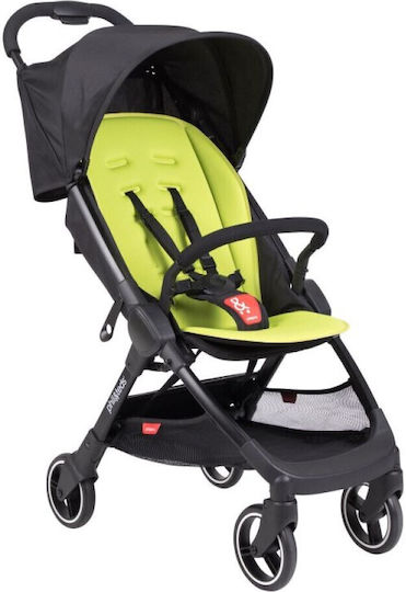 Phil & Teds Go V1 Adjustable Baby Stroller Suitable for Newborn Apple 5kg