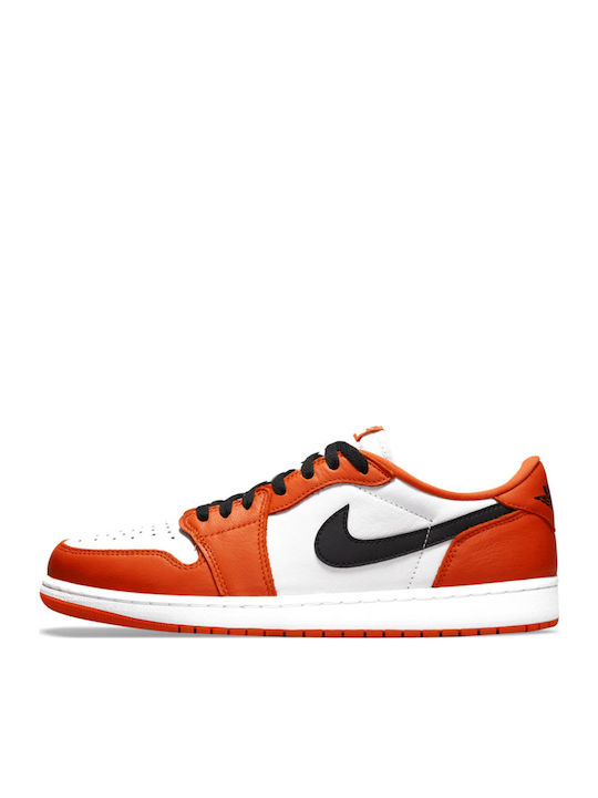 Air  1 Low OG Herren Sneakers Starfish / White / Black