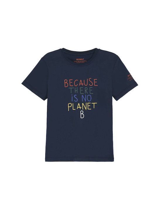 Ecoalf Kids T-shirt Navy Blue