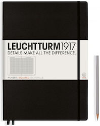 Leuchtturm1917 Notizbuch Quadratisch Schwarz