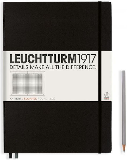 Leuchtturm1917 Notebook Square Black