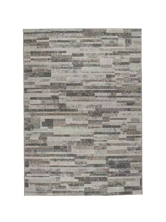 Koulis Carpets Modern Bedroom Rugs Set Gray 0017-00162-000 3pcs
