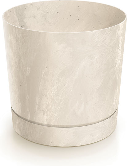 Prosperplast Бетонен Пот Крем 12.8x12.8x12.8см