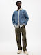 Denim Jacke Mittelblau