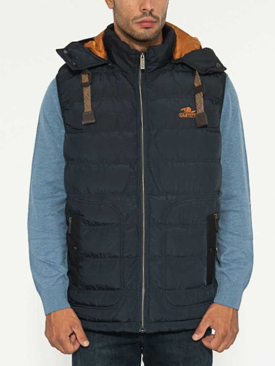 Castor Sleeveless Jacket ΜΠΛE