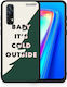 Smartfits Cold Outside Back Cover Πολύχρωμο (Realme 7)