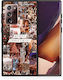 Smartfits Collage Umschlag Rückseite Blau (Galaxy Note 20 Ultra) 8680433320275_47543912235347