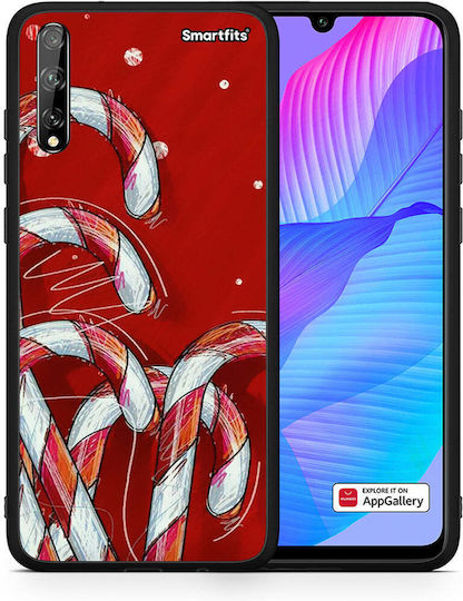 Smartfits Candy Cane Back Cover Πολύχρωμο (Huawei P Smart S / Y8P)