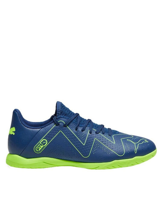 Puma Play IT Low Pantofi de fotbal Hall Blue