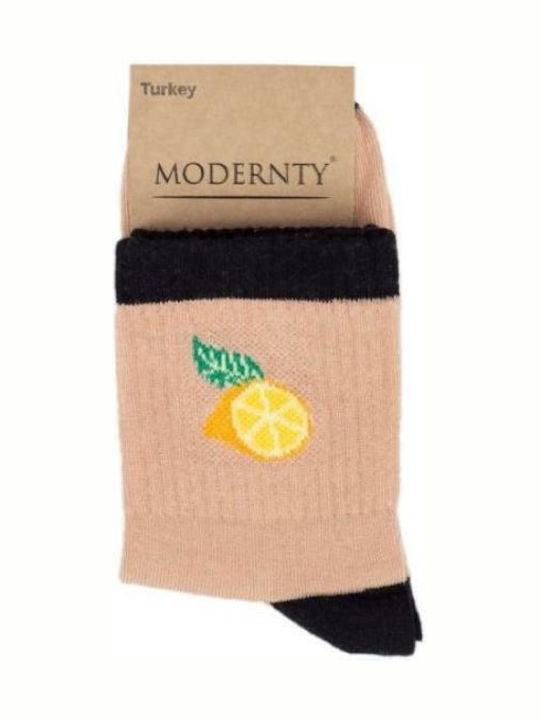 Modernty Дамски Чорапи Beige (Beige) 1Пакет