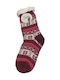 Gladys Damen Socken Bordeaux 1Pack