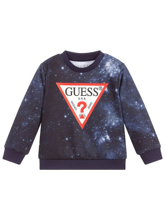 Guess Hanorac pentru copii Navy Blue