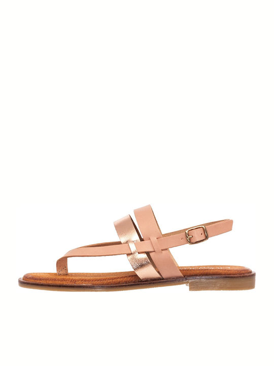 Liberitae Leather Women's Sandals Pink