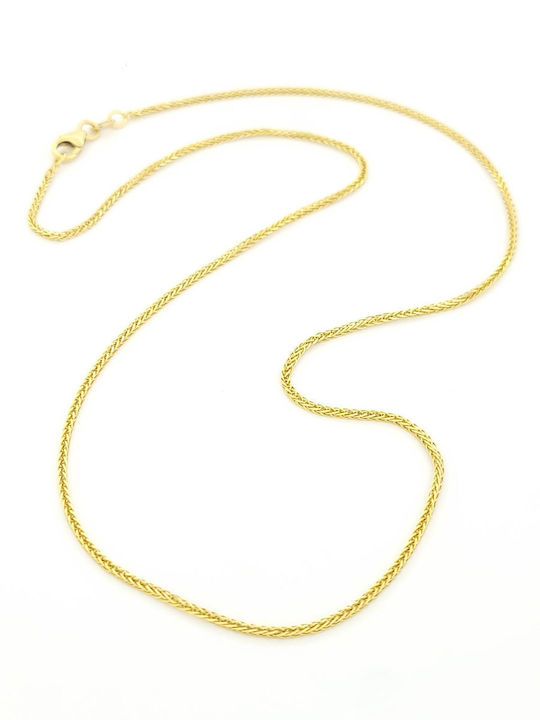 Χρυσή Αλυσίδα Λαιμού 9Κ Μήκους 45cm