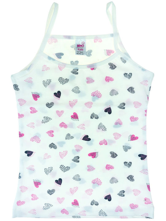 Biyo Kids' Undershirt Tank Top Ecru