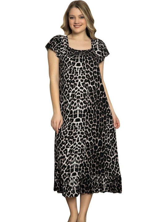 Boyraz Winter Women's Nightdress Various Colors