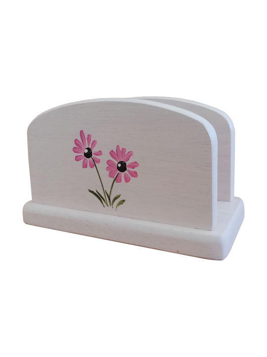 Napkin Holder White 16x7x9cm SKAA-998