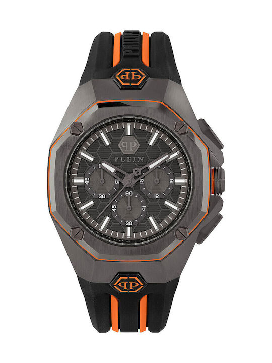 Philipp Plein Hyper Herrenuhr 45mm Chronograph ...