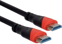 Hytech HDMI 1.4 HDMI male - HDMI male 5m Μαύρο Hytech HDMI 1.4 HDMI male - HDMI male 5m Μαύρο