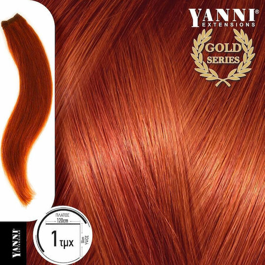 Yanni Extensions Τρέσα με Φυσική Τρίχα σε Ανοιχτό Ξανθό Χρώμα 120cm No