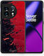 Smartfits Red Paint Задна корица Червен (OnePlus 11)