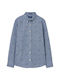 Gant Kids Checked Shirt Blue