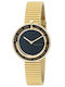 Pierre Cardin Marais Womens Watch 32mm Battery with Gold Stainless Steel Bracelet