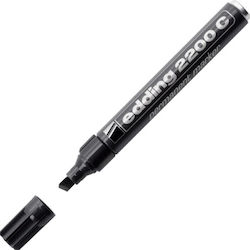 Edding 2200c Ανεξίτηλος Μαρκαδόρος Metallic Μαύρο
