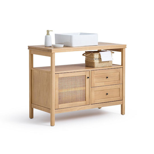 La Redoute Interieurs Waschtisch ohne Waschbecken L100xB50xH80cm Pine tree