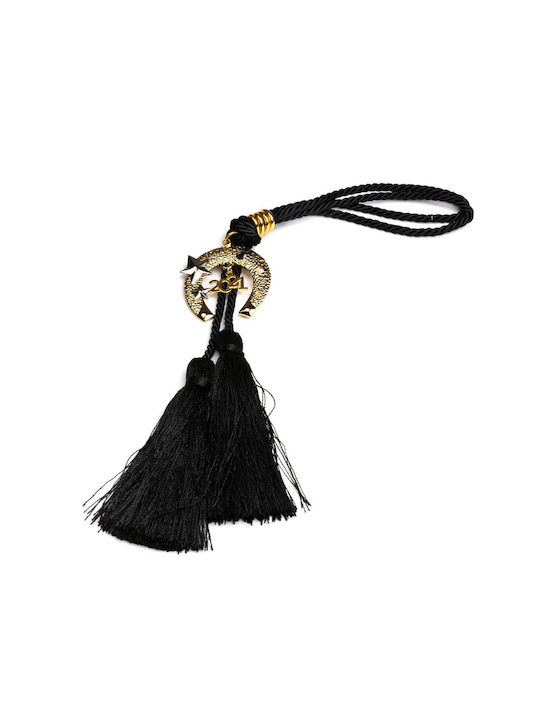 Agățat Amulet Încuietoare Shackle Negru 1buc