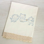 Bellissimo Christening Oilcloths Set with Animals Theme