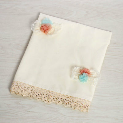 Bellissimo Christening Oilcloths Set with Flower Theme