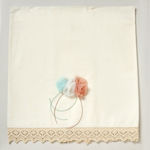 Bellissimo Christening Oilcloths Set with Flower Theme