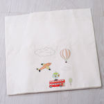 Bellissimo Christening Oilcloths Set with Means of Transport Theme