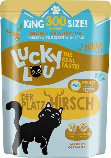 Lucky Lou Lifestage Nassfutter fr Erwachsene Katzen in Beutel mit Geflgel  ohne Getreide 300gr A24-130014641 | Skroutz Germany