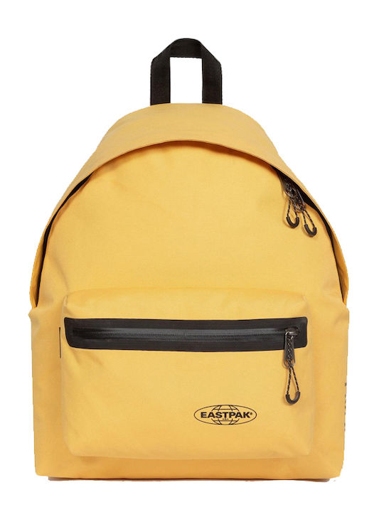 Eastpak Padded Pak Σχολική Τσάντα Πλάτης Γυμνασίου - Λυκείου σε Κίτρινο χρώμα 24lt