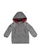 Kids' Casual Jacket with Hood Gray