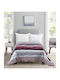 Homestyle Комбинирано одеяло Единично 160x220бр Rigoto Вино