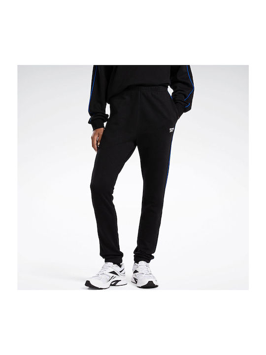 Ψηλόμεσο Παντελόνι Φόρμας Fleece Black