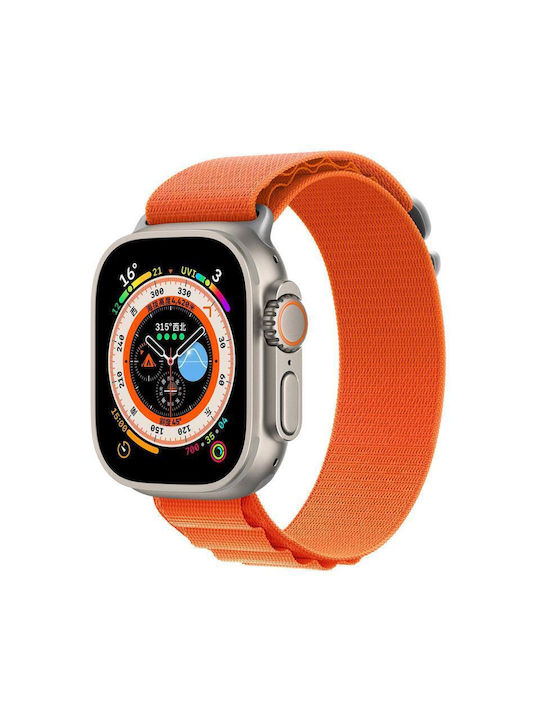 Devia Sport5 Λουράκι Υφασμάτινο Πορτοκαλί (Apple Watch 38/40/41mm)