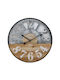 Oriana Ferelli Wall Clock Metallic Ø60cm