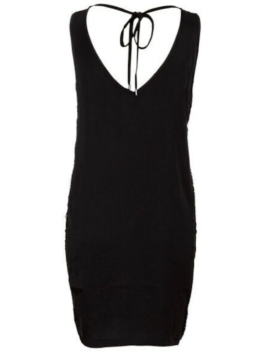 Pepe Jeans Dress Mini Kleid Black