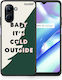 Smartfits Cold Outside Back Cover Πολύχρωμο (Realme C33)